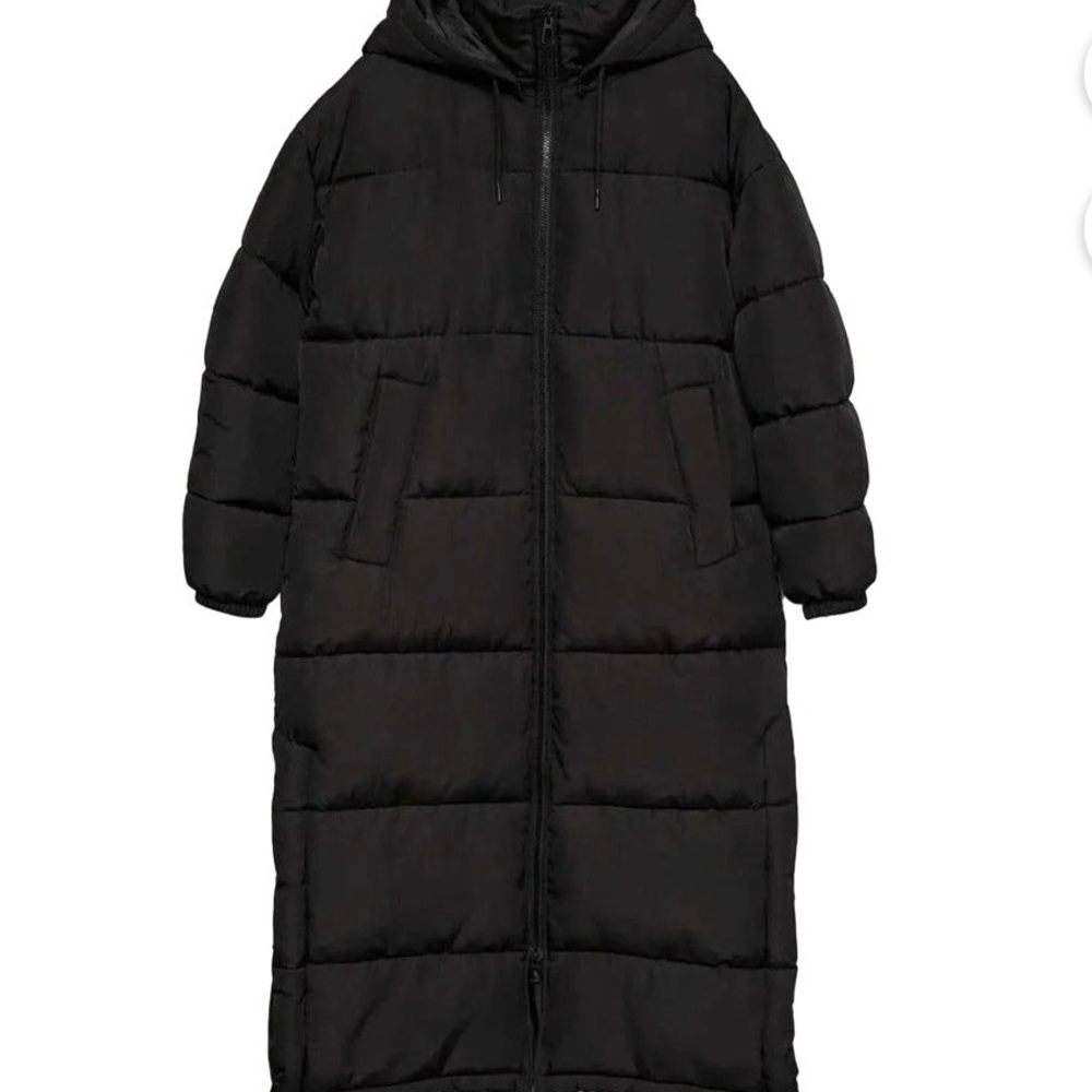 Vero Moda Black Long Puffer Coat